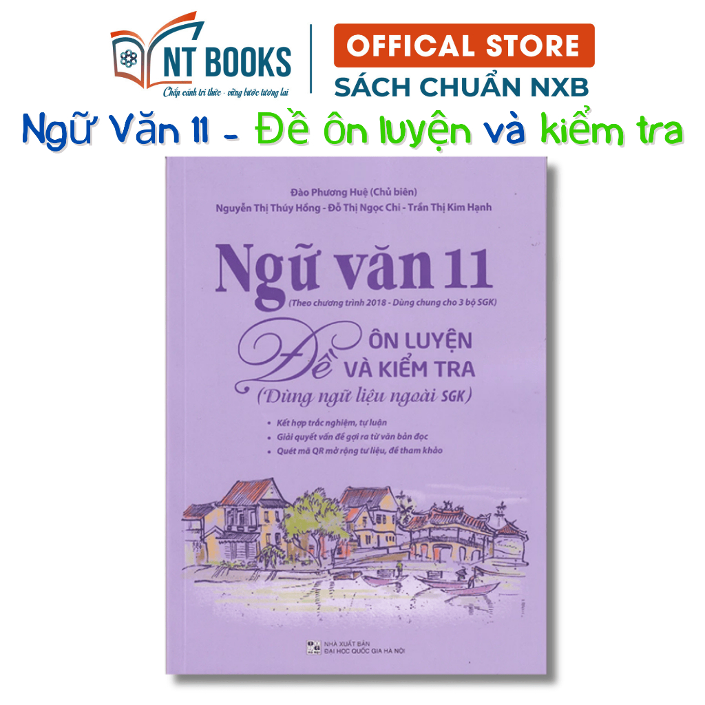Sách - Ngữ văn 11 - Đề ôn luyện và kiểm tra (Dùng ngữ liệu ngoài SGK) - QL