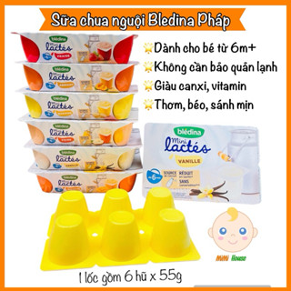 [DATE MỚI] Sữa chua nguội Bledina Pháp, váng sữa Heinz cho bé ăn dặm
