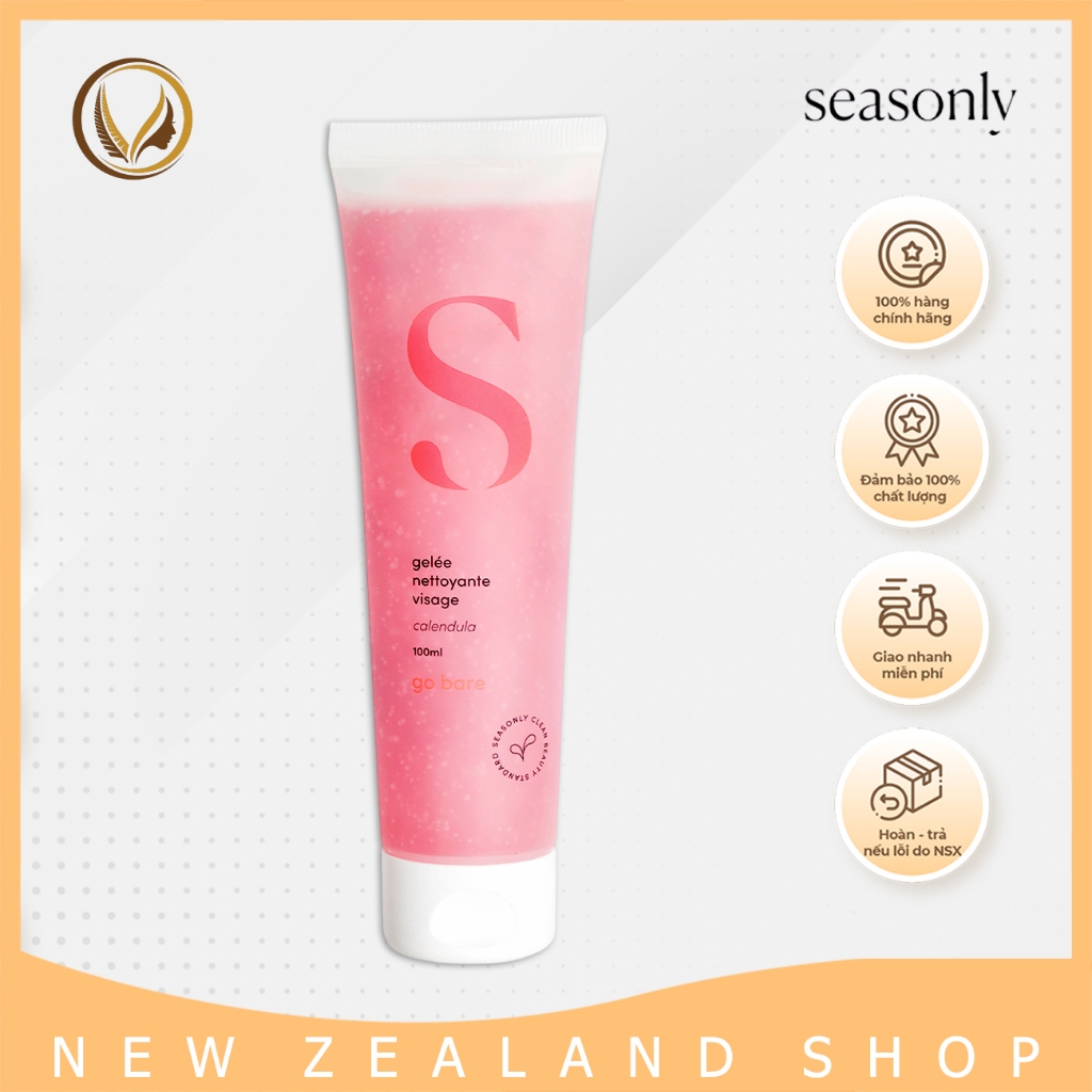 Sữa rửa mặt Seasonly Gelée Nettoyante Visage (Cleansing Jelly) 100ml