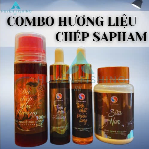 Combo Tinh mùi câu chép 4 Sa Phạm Mới Huyền Fishing Chuyên Câu Đài H017