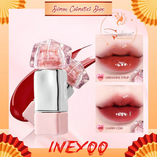  Son Tint Bóng INEYOO IN16 Pink Silver Hiệu Ứng Tráng Gương Hottrend Bền Màu Nội Địa Trung 