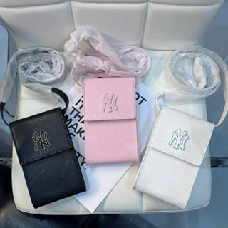 TT210 Túi đeo chéo nữ thể thao đựng điện thoại họa tiết NY, Túi dáng chữ nhật da cao cấp hot nhất 2024