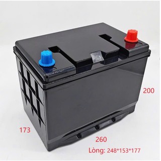  Hộp nhựa ABS cho pin thay thế bình ắc quy vừa 28 cell 33140 có khung +bmsJK 