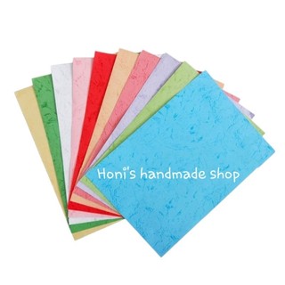 10 Tờ Giấy Bìa Màu A4 Có Vân 180gsm Làm Thiệp Thủ Công Handmade Diy