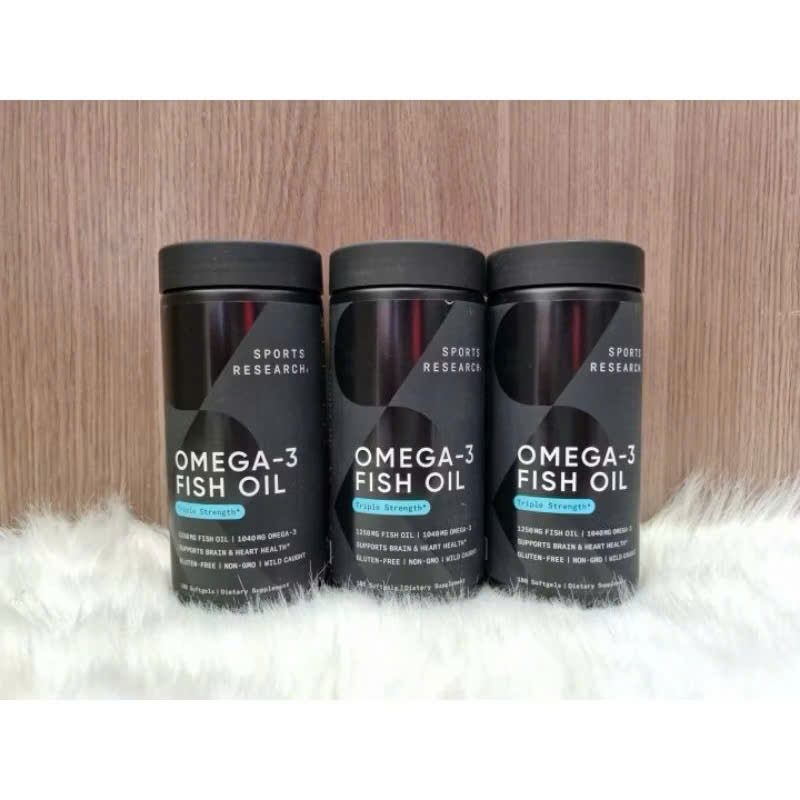 [HÀNG MỸ] Dầu cá SR Triple Strength OMEGA 3 fish oil 150 viên