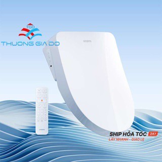 Nắp Bồn Cầu Thông Minh Xiaomi Zhimi 2 (phiên bản tạo hơi ấm thông minh điều khiển từ xa)