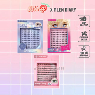  MLEN DIARY Mi Giả Mlen Diary Mi Giả Hoa Hướng Dương Mi Giả Anime Mi Giả Tai Thỏ Mi Giả Mặt Trăng 