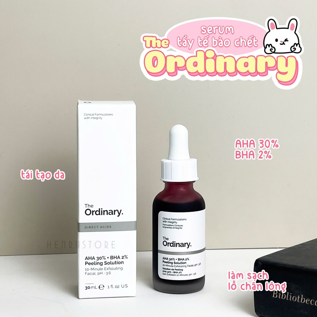 Peel Da THE ORDINARY AHA 30% + BHA 2% Peeling Solution 30ML