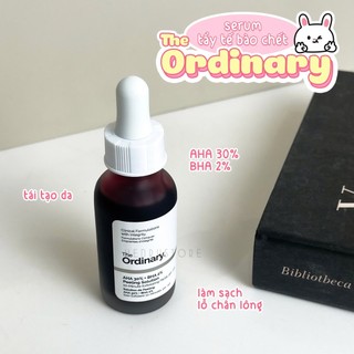 Peel Da THE ORDINARY AHA 30% + BHA 2% Peeling Solution 30ML