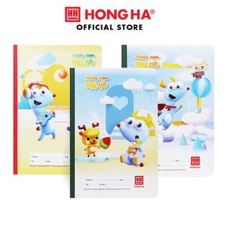  Combo 5 Quyển Vở 4 Ô ly 80 trang Hồng Hà - 0515 School Hươu con vui vẻ 