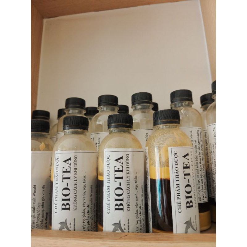 Chế phẩm thảo dược BIO-TEA (quản trị: bọ phấn, rầy xanh, rệp, kiến, ..)