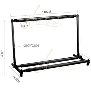 Giá Để Đàn Guitar Nhiều Cây – Loại Tốt (7,9 cây)