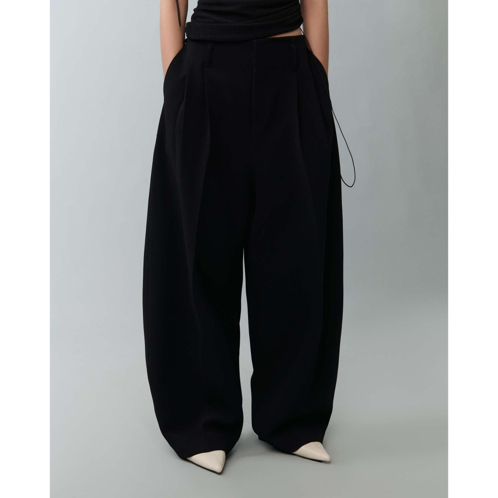 /ou'ba:d/ - QUẦN DÀI màu ĐEN, NÂU ống rộng chất vải kaki đứng form 3 size S/M/L
