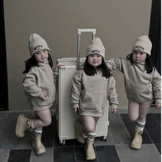 Áo nỉ hoodie cho bé hình gấu 3D, Áo nỉ mũ thu đông chất lót lông cáo trẻ em,TPKIDS,[M446]