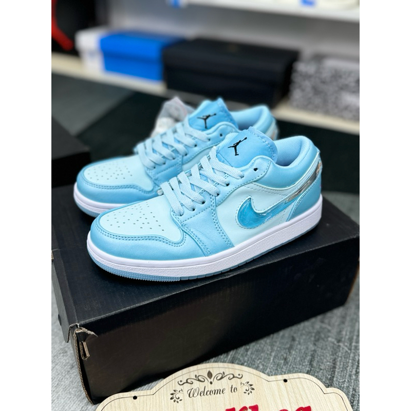 [Hot trend] giày jd low Aquarius Blue jd xanh new 2025