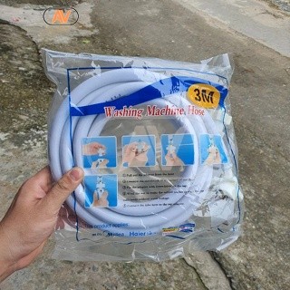 Dây cấp nước máy giặt cửa ngang- cửa đứng loại 1,5m - 3m hàng chất lượng cao siêu bền - BH 3 tháng