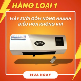 Máy Sưởi Gốm Ceramic Cao Cấp, Sưởi Nhà Tắm, Sưởi Phòng Ngủ, Không Thải Khí Độc, Không Gây Khô Da