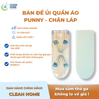 Bàn Để Ủi Quần Áo Kiểu Ngồi PUNNY Chân Láp Kích Thước: 30x80cm - Nguyễn Trường Thắng ( TP208BU38)