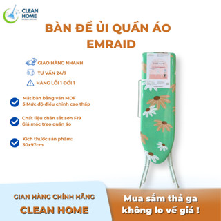 Bàn Để Ủi Quần Áo Kiểu Đứng 30x97cm EMRALD Chân Sắt Sơn Nguyễn Trường Thắng ( MÀU NGẪU NHIÊN)