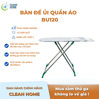 Bàn  Để Ủi Quần Áo Kiểu Đứng  BU120 35*100CM (Ø25)