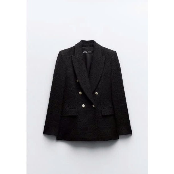 Áo blazer ZARA 7609/517/800 màu đen size S