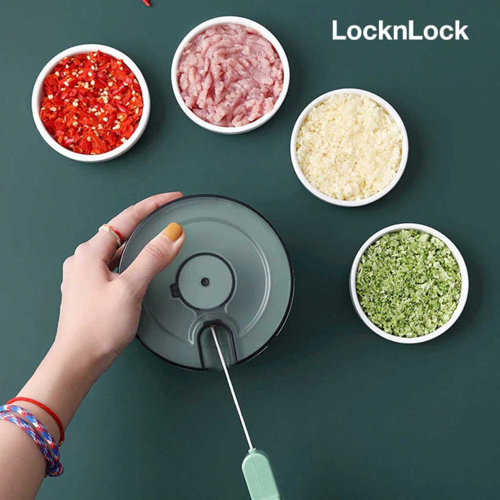 Dụng cụ xay tỏi ớt LocknLock lưỡi dao sắc bén CKS321GRN CKS326GRN CKS312GRN CKS313GRN CKS314GRN | BigBuy360 - bigbuy360.vn