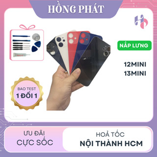 Kính lưng dành cho i12 mini / i13mini tặng keo và bộ sửa chữa