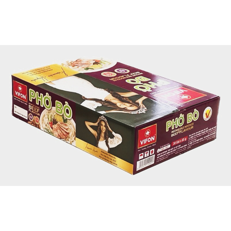 THÙNG 30 GÓI PHỞ BÒ/ PHỞ GÀ VIFON