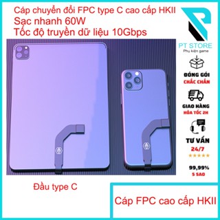 Cáp FPC nối dài đầu type C sử dụng cho Ipad và điện thoại - Sạc nhanh tối đa 60W - Tốc độ lên tới 10Gbps -Chất lượng cao