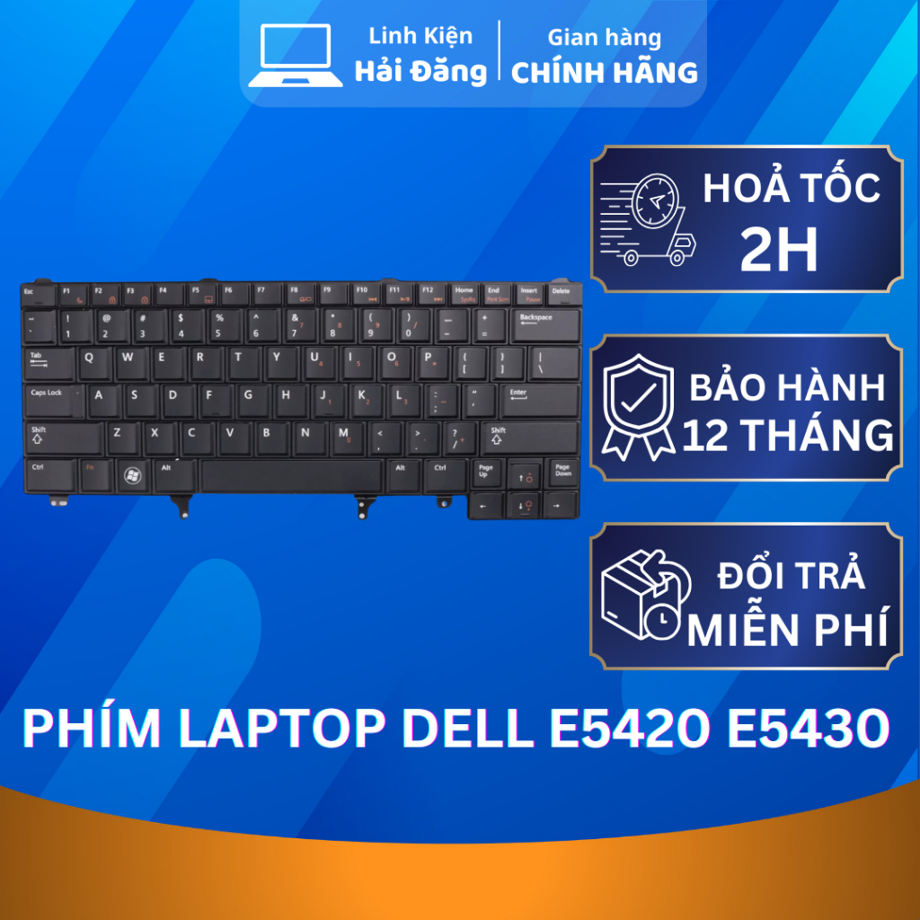 Bàn Phím Laptop Dell Latitude E5420 E5430 E6320 E6330 E6420 E6430 E5430 E6440 New 100%