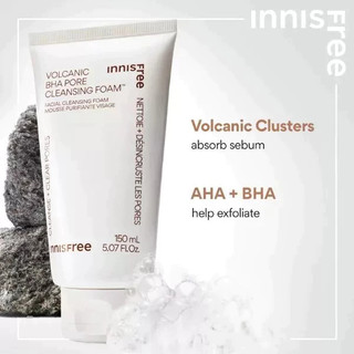Sữa rửa mặt tro núi lửa Innisfree 150ml chăm sóc da hiệu quả (Mẫu mới)
