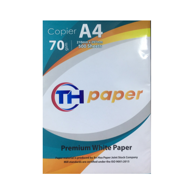 Giấy A4 TH Paper 70gsm giấy in Photo A4 giá rẻ