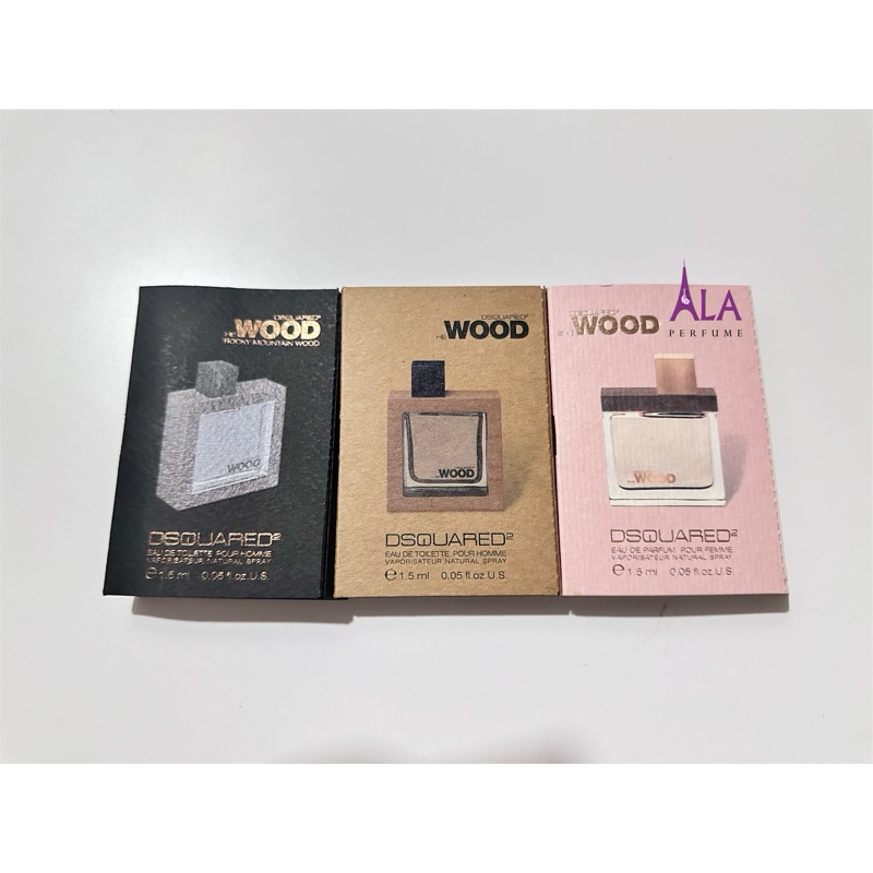 💥 Mẫu thử nước hoa nam/nữ WOOD DSQUARED