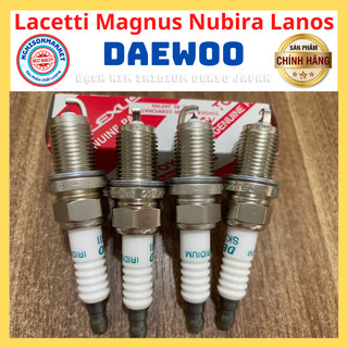 Bugi xe Daewoo Lacetti Magnus Gentra Nubira Lanos Leganza Bạch kim Iridium Denso Japan