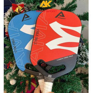 Vợt pickleball AMA sợi carbon T700 PRO (2025)  mặt vợt tạo nhám giúp bóng xoáy tốt, lõi tổ ông Aramid cho độ đàn hồi cao