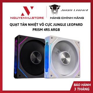 Quạt tản nhiệt vô cực Jungle Leopard Prism 4RS ARGB - Hàng Chính Hãng