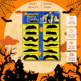 ( Có Sẵn ) Bộ Râu Giả, Ria Mép Giả Hóa Trang Lễ Hội, Cosplay, Halloween, Đạo Cụ Biểu Diễn