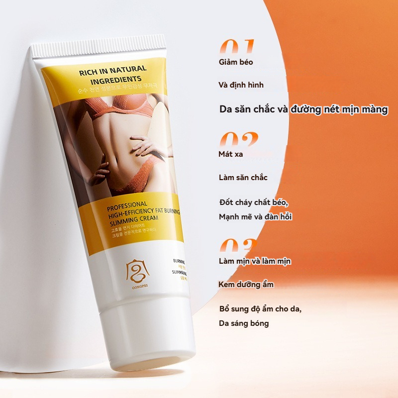 Gel Hỗ Trợ Làm Giảm Mỡ GONGPEI Giúp Làm Săn Chắc Da Mịn Da Giảm Béo Định Hình 60g