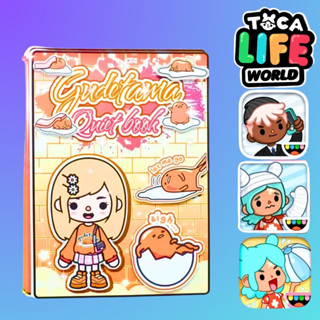 Học liệu ngôi nhà bằng giấy của búp bê Tocaboca, học liệu cắt dán thủ công đồ chơi của bé gái h29