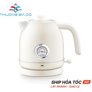  Ấm đun nước siêu tốc Xiaomi Ocooker QS-1701  có nhiệt kế cơ học thông báo  