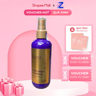 Sữa dưỡng tóc mềm mượt thơm lâu Lacei Hair Spray Nutrition 200ml, nuôi dưỡng tóc mềm mượt, dưỡng ẩm | ZATAKUB