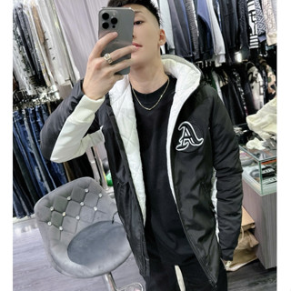  Áo Khoác Phao Nam Siêu Cấp 578 Thêu Chữ A Nổi Thể Thao Nam  Full Phụ Kiện Chất Liệu Gió Phối Trần Bông Thời Trang Nam 