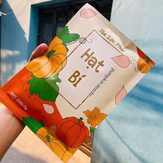 Hạt Bí Rang, Hạt Bí Ngô 40g - 50g - 250g Tân Lộc Phát (Loại VIP)