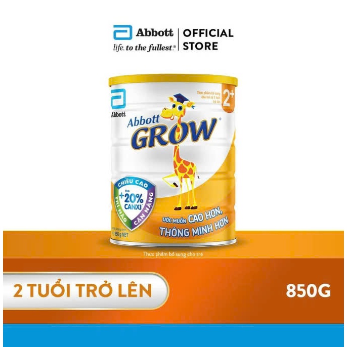 Sữa Abbott Grow 2+ 800g (trên 2 tuổi)