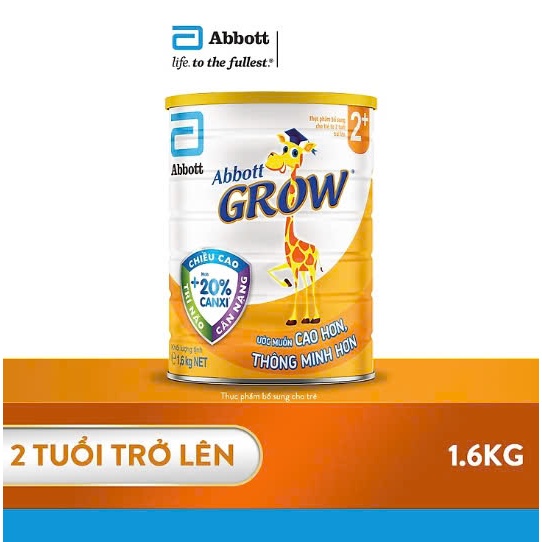 Abbott Grow 2+ lon 1,6kg