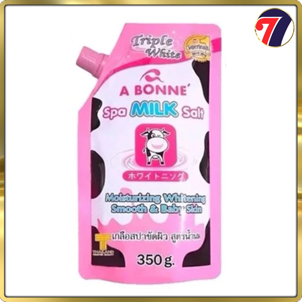 Muối Tắm Sữa Bò A Bonne Spa Milk Salt CHÍNH HÃNG 350g, Muối Tắm Tẩy Tế Bào Chết Hiệu Quả Sạch Bã Nhờ