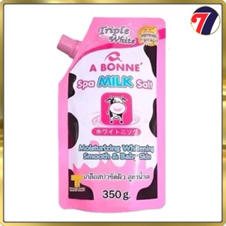 Muối Tắm Sữa Bò A Bonne Spa Milk Salt CHÍNH HÃNG 350g, Muối Tắm Tẩy Tế Bào Chết Hiệu Quả Sạch Bã Nhờn trên da A BONNE
