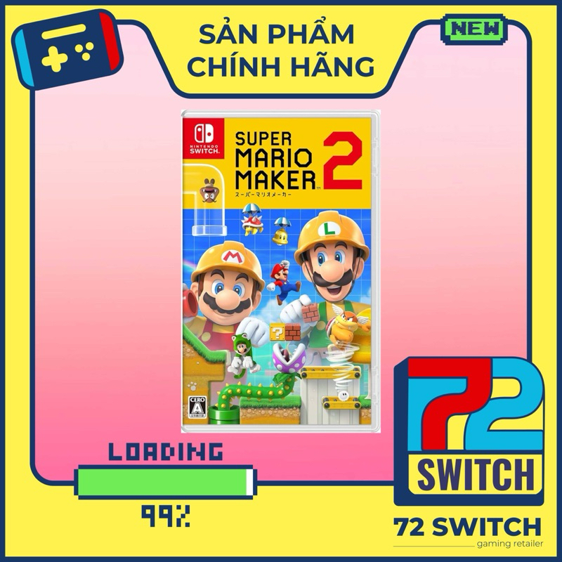 Băng Game Super Mario Maker 2 Nintendo Switch