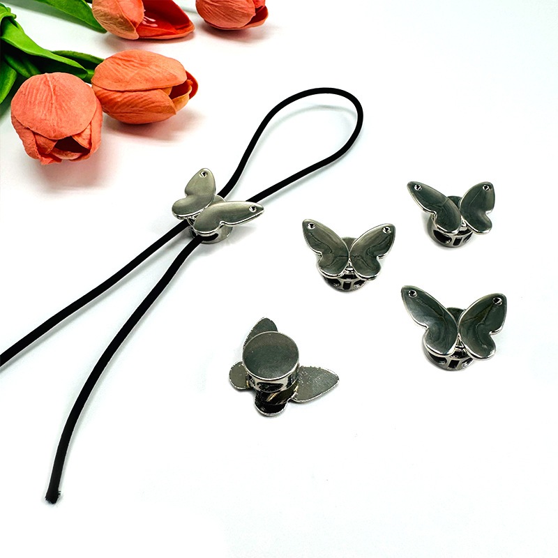 Khóa túi rút hình bướm - Chốt chặn túi rút - Phụ kiện túi handmade DIY