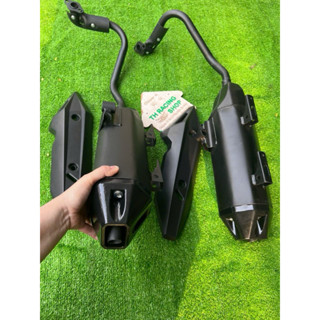 pô Vario k59 giả zin có 2 loại pô nặng và loại pô nhẹ gắn đời 18 đến 25 pô êm tiếng zin chưa móc pô như hình